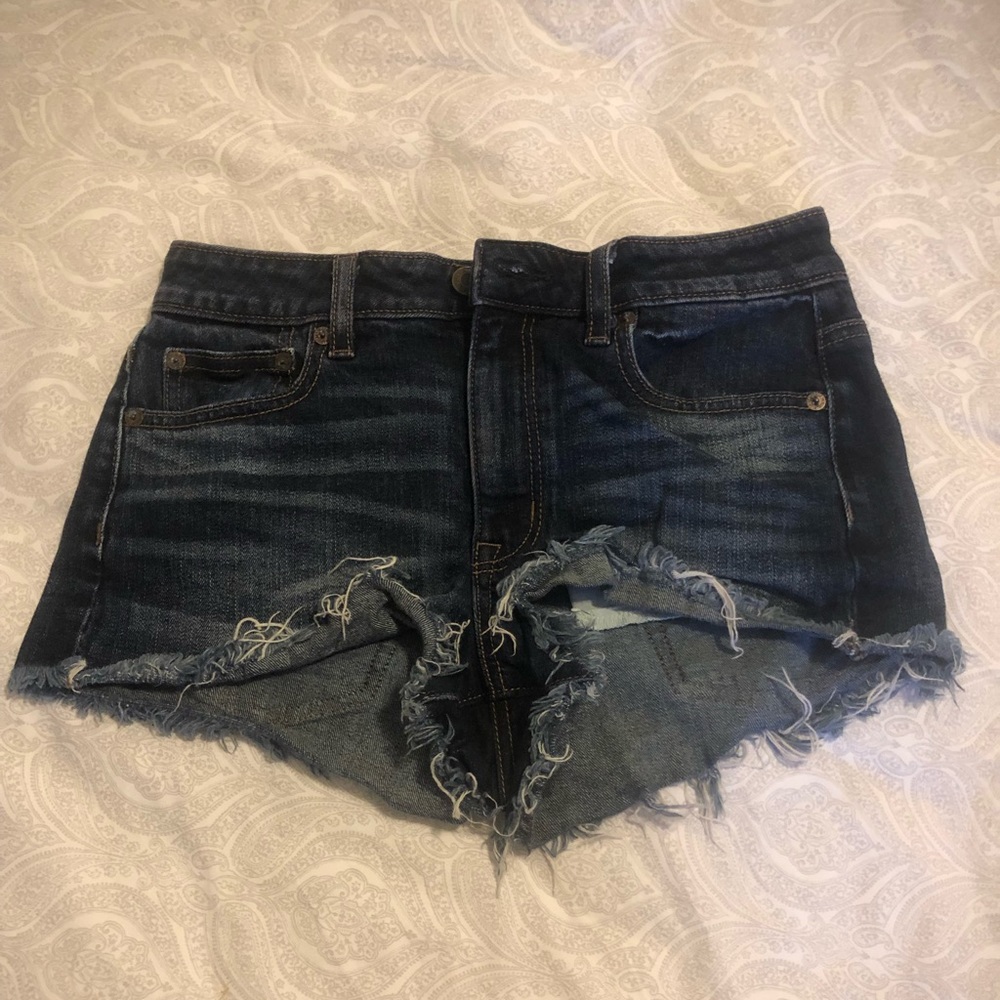 Vintage hi rise festival shorts American Eagle 2